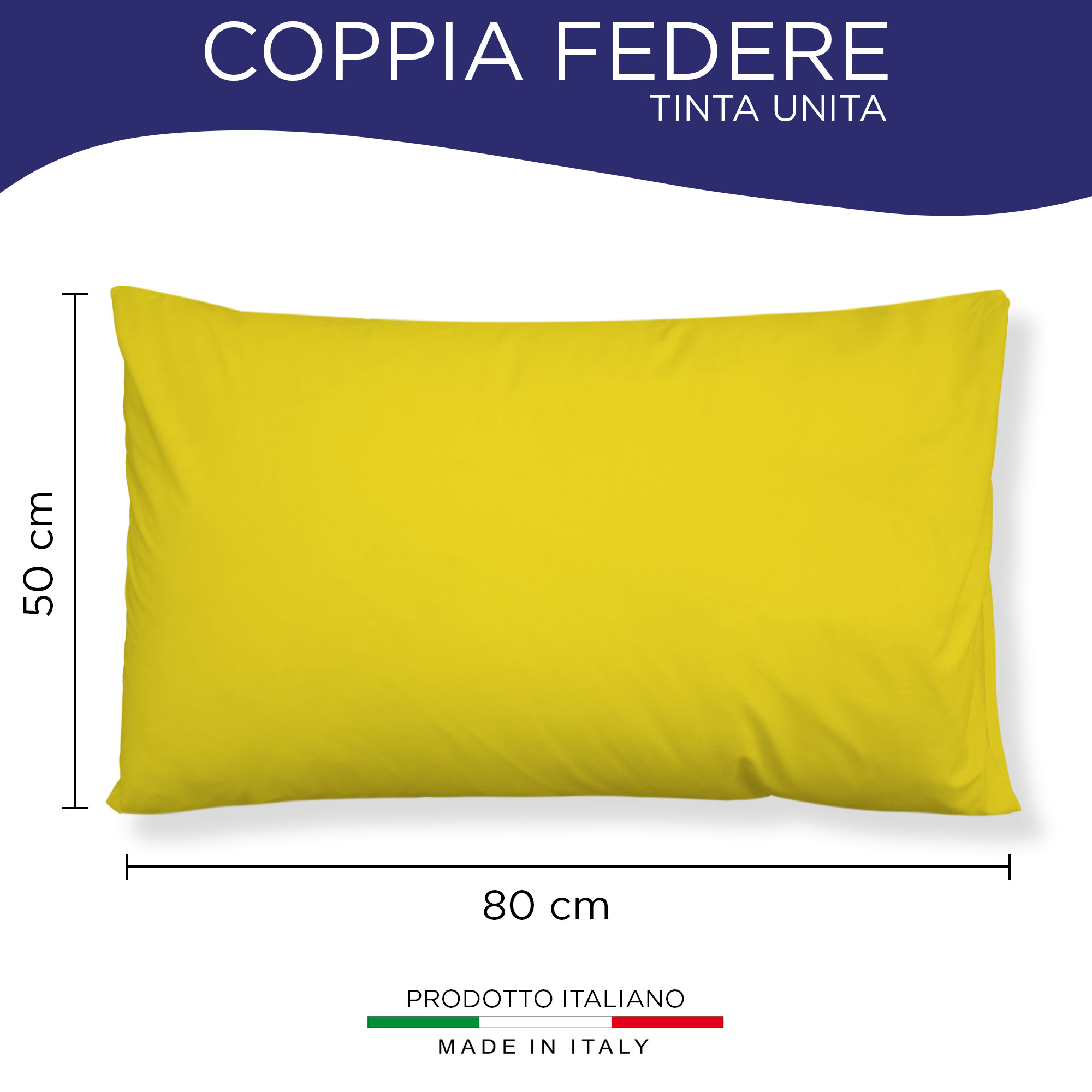Coppia federe cuscini letto Copricuscini per guanciale in tinta unita 6860 - Imagen 40 de 89