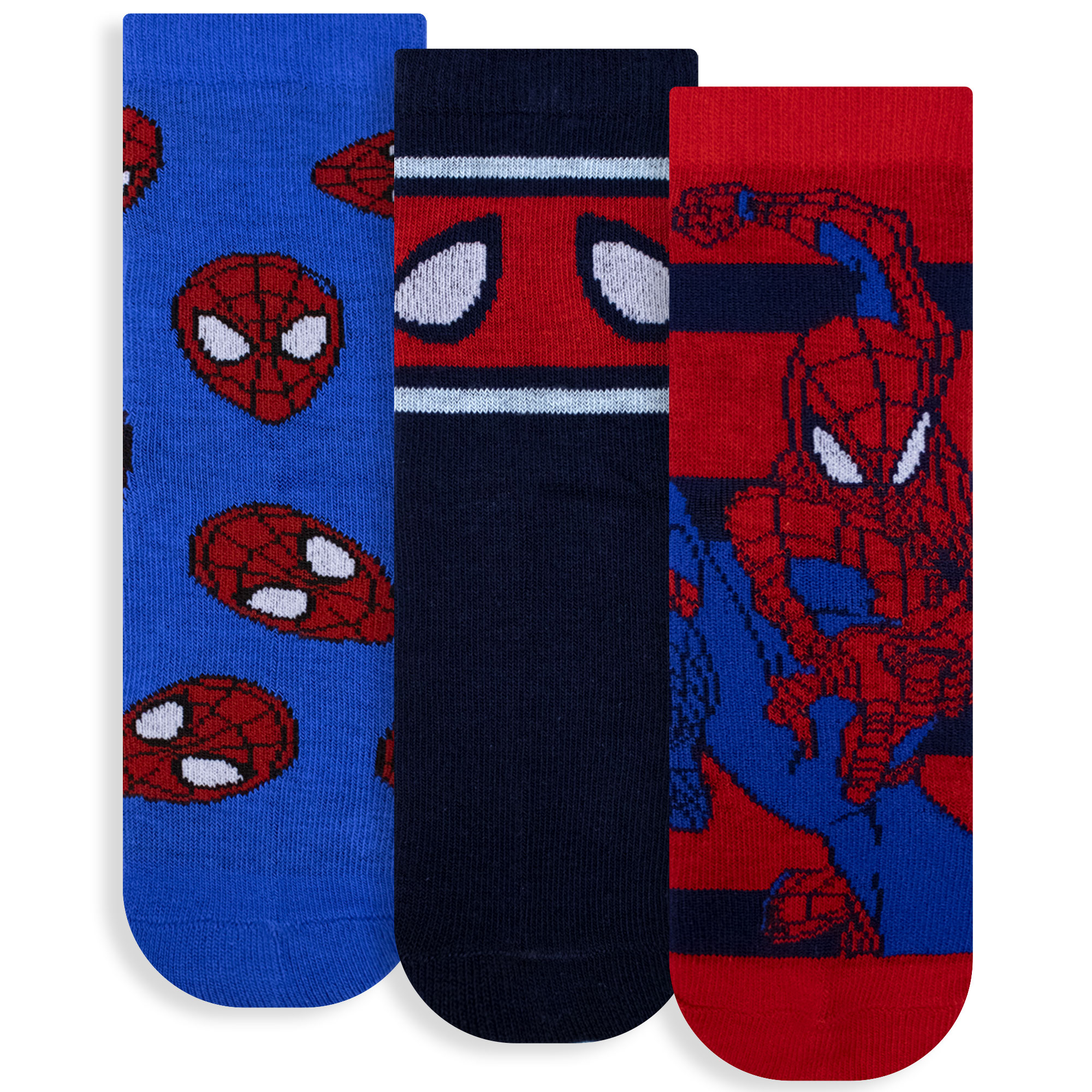 Spiderman Kids Socks Set 3 Pairs Warm Cotton 6881 - Picture 8 of 13