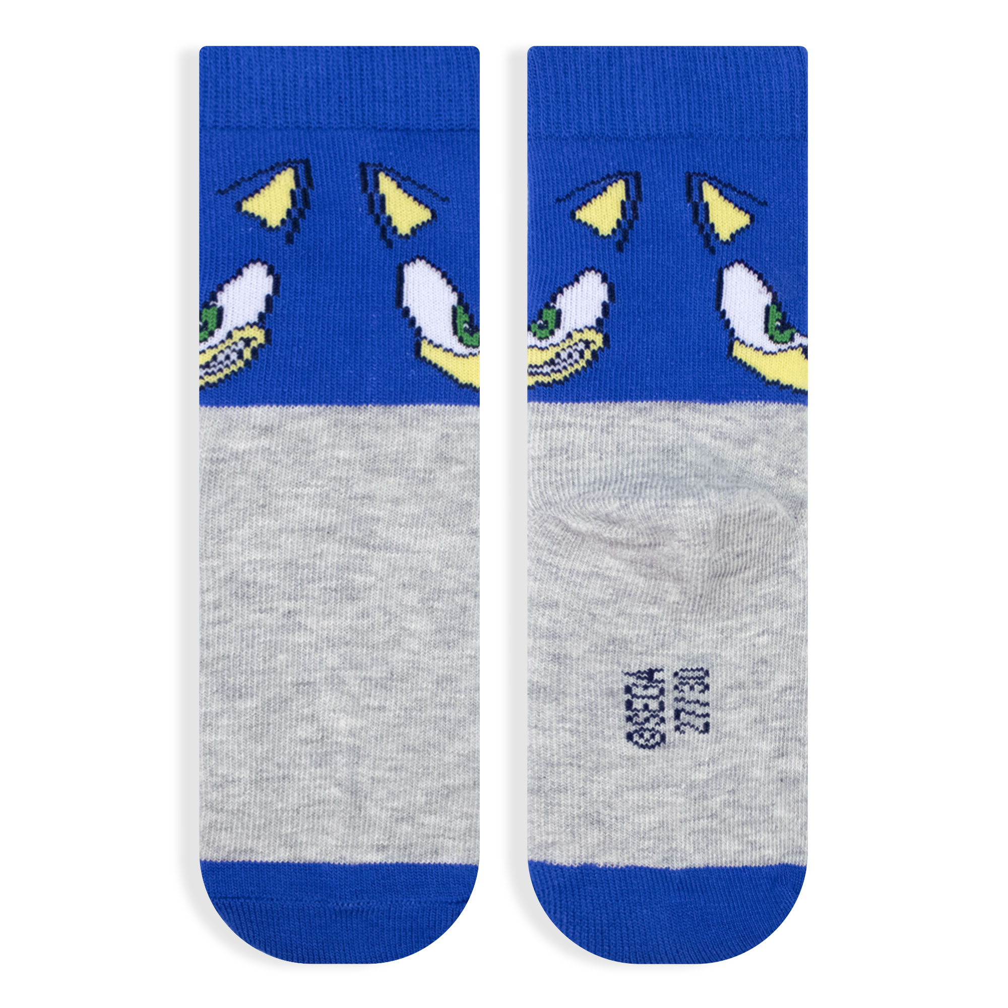 Sonic The Hedgehog Kids Socks Set of 3 Pairs Warm Cotton 6882 - Picture 11 of 13