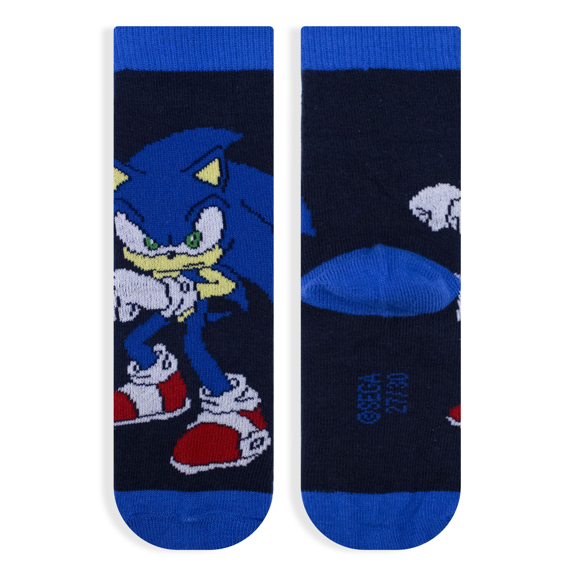 Sonic The Hedgehog Kids Socks Set of 3 Pairs Warm Cotton 6882 - Picture 12 of 13