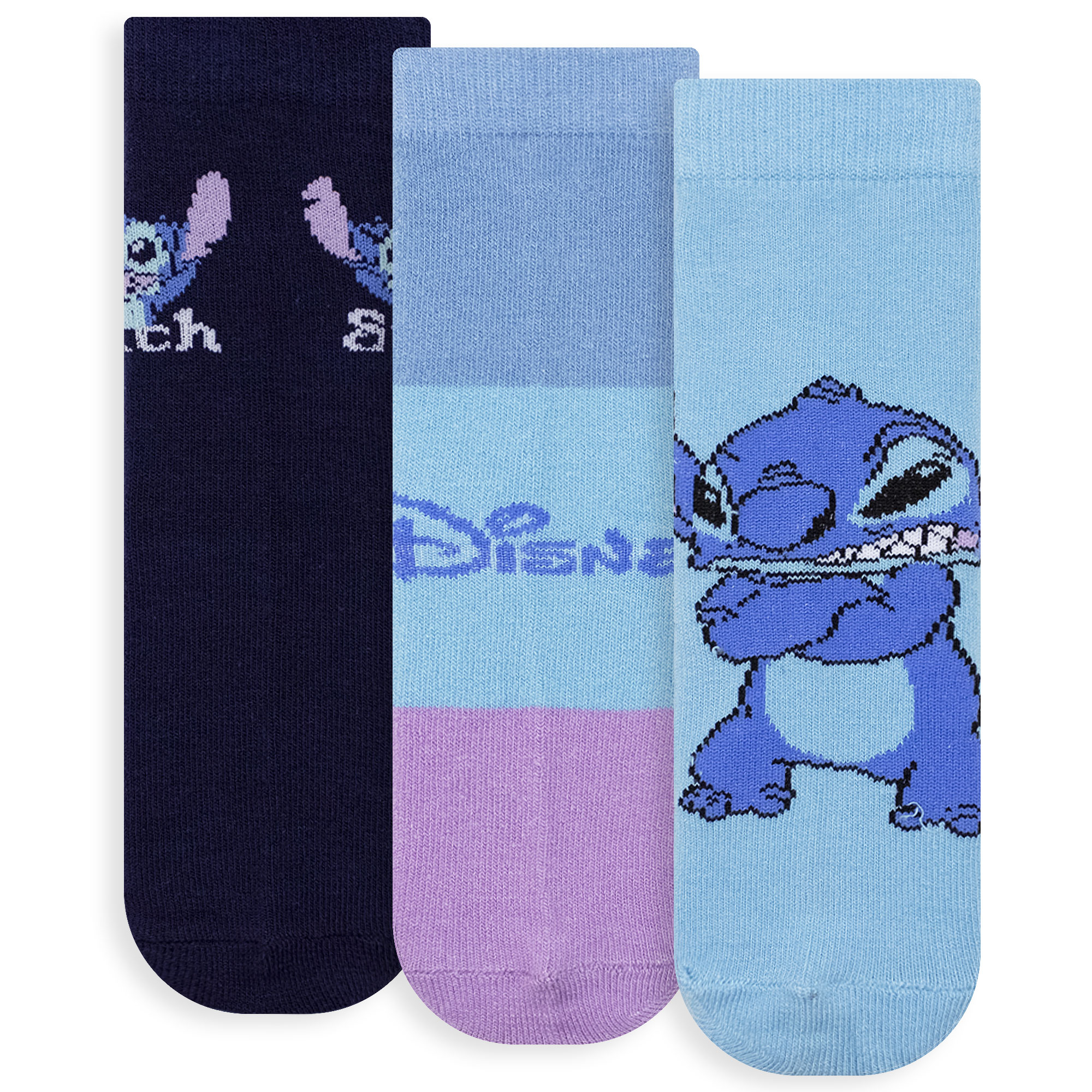 Calzini bambina Disney Lilo e Stitch set 3 paia in cotone 6967 - Picture 9 of 15