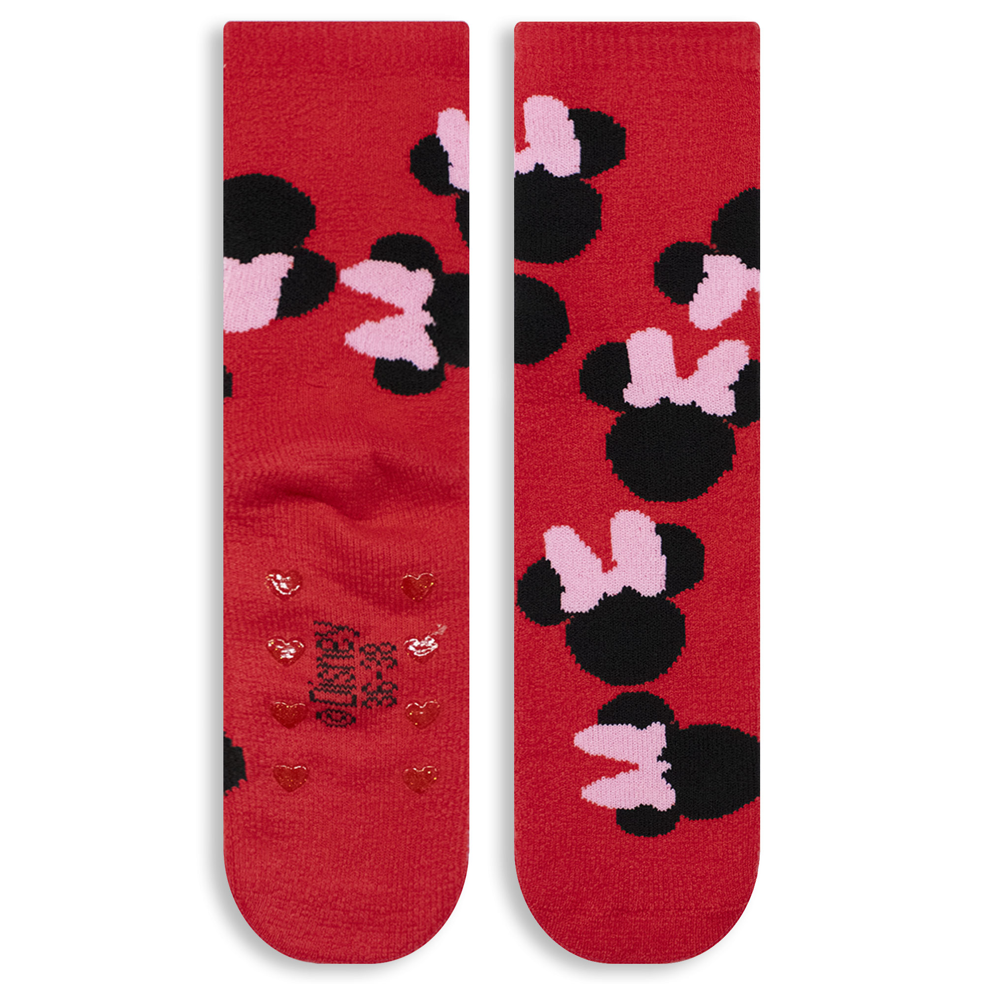 Calzini Disney Minnie Mouse antiscivolo per donna ragazza invernali 6968 - Picture 6 of 9