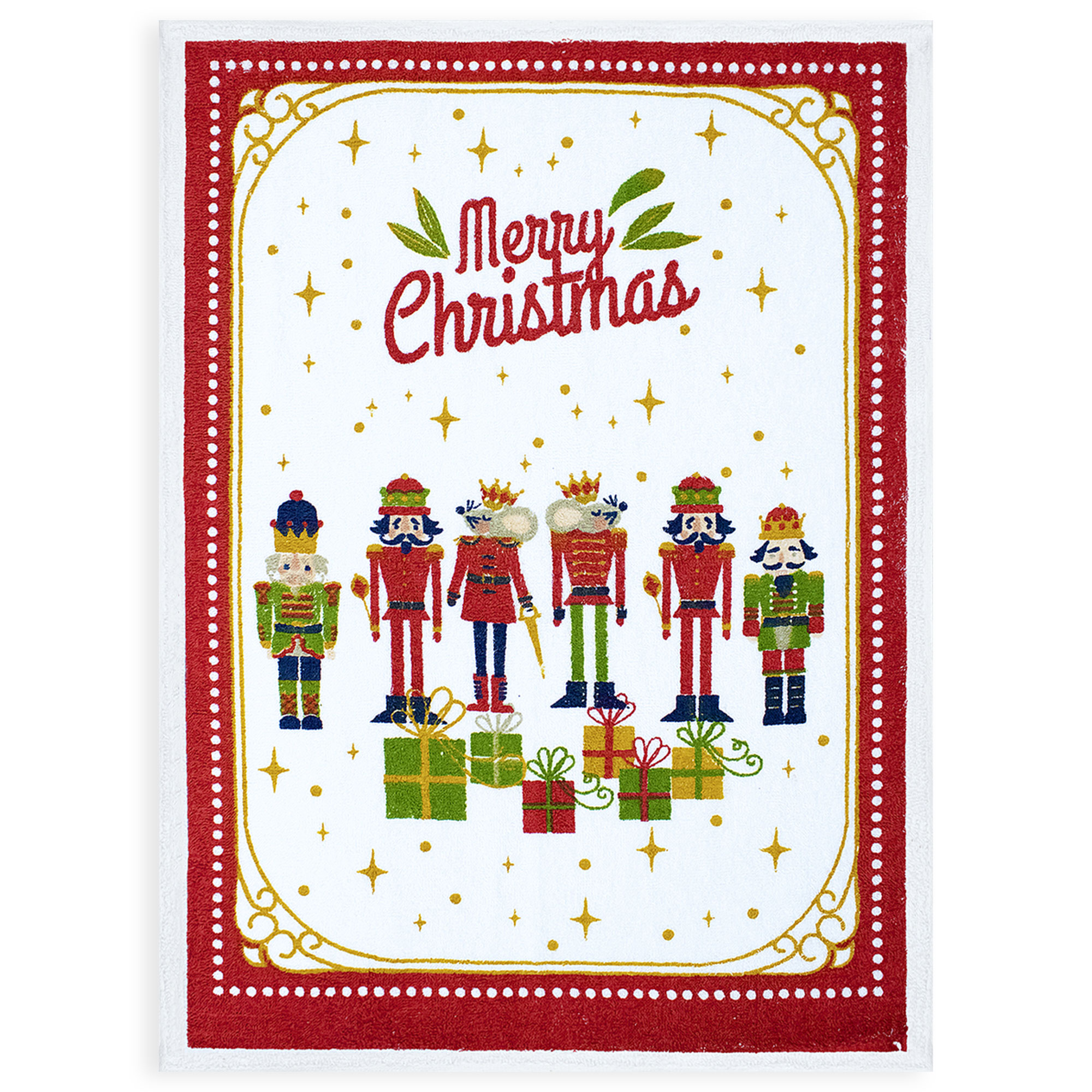 Set Strofinacci Natalizi Canovacci in spugna 3 Pezzi Decoro Natale 6973 - Imagen 5 de 15