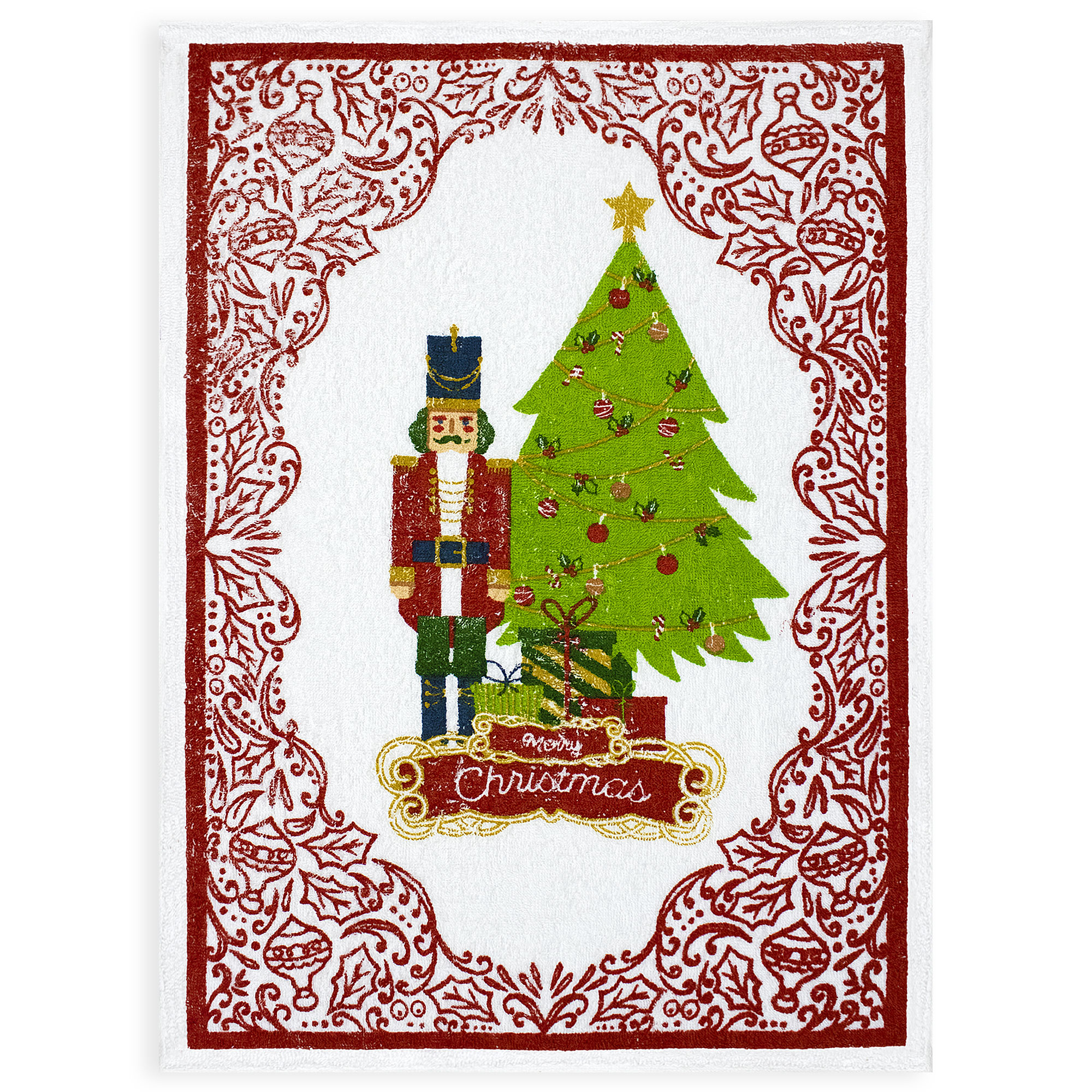 Set Strofinacci Natalizi Canovacci in spugna 3 Pezzi Decoro Natale 6973 - Imagen 11 de 15