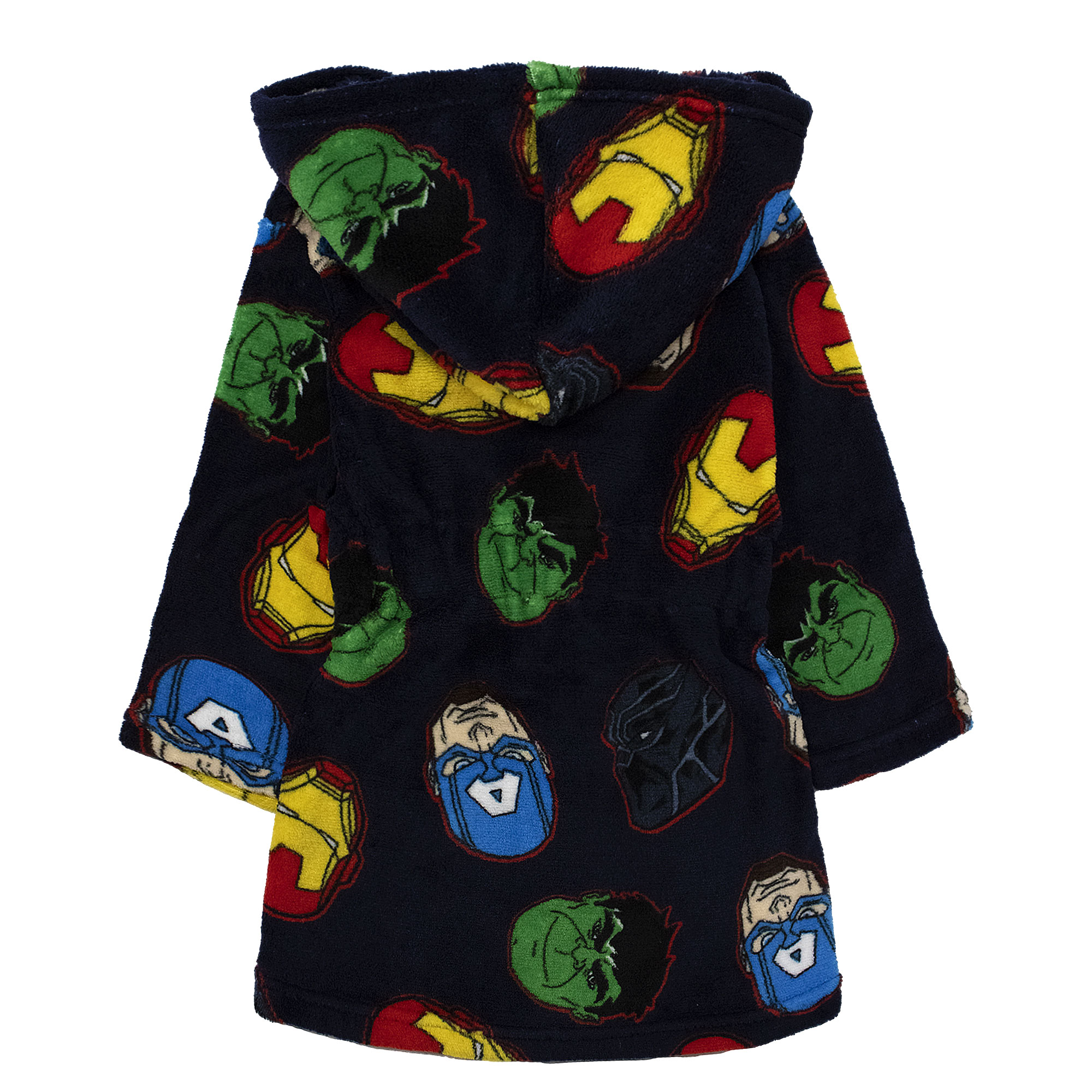 Marvel Avengers Kids Fleece Winter Robe 6993 - Picture 10 of 15