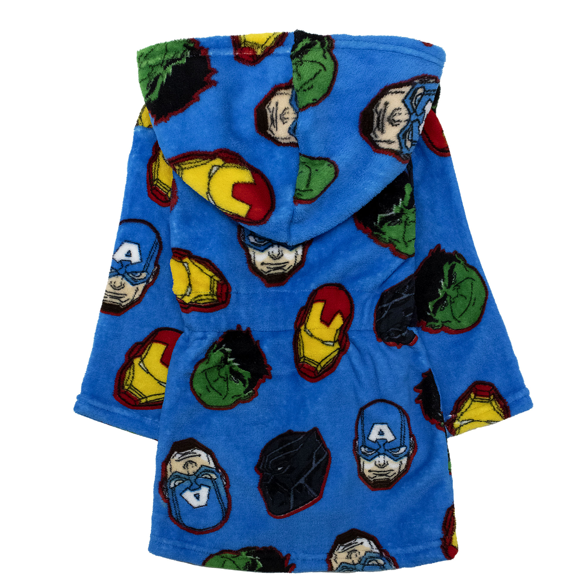 Marvel Avengers Kids Fleece Winter Robe 6993 - Picture 3 of 15