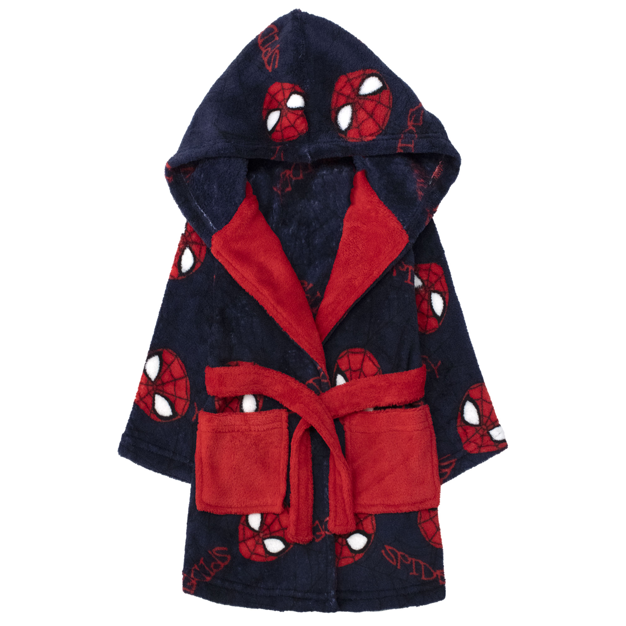 Marvel Spiderman Kids Winter Fleece Robe 6994 - Picture 8 of 13