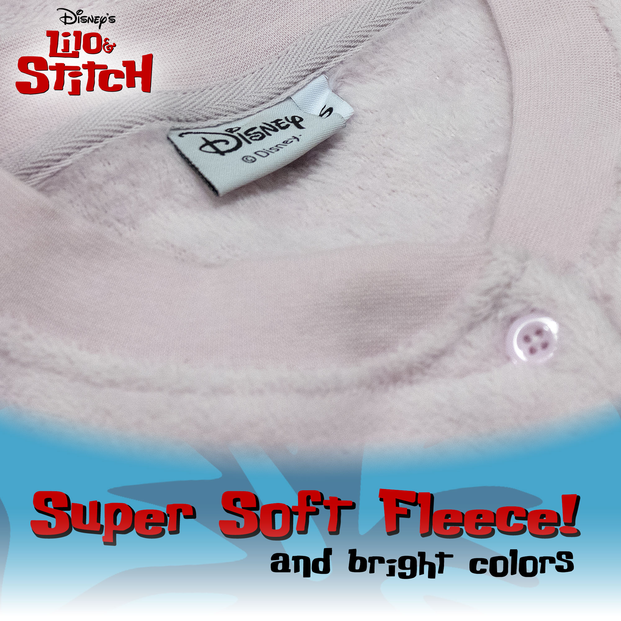 Pigiama Disney Lilo e Stitch donna ragazza lungo invernale in pile 7012 - Picture 12 of 13
