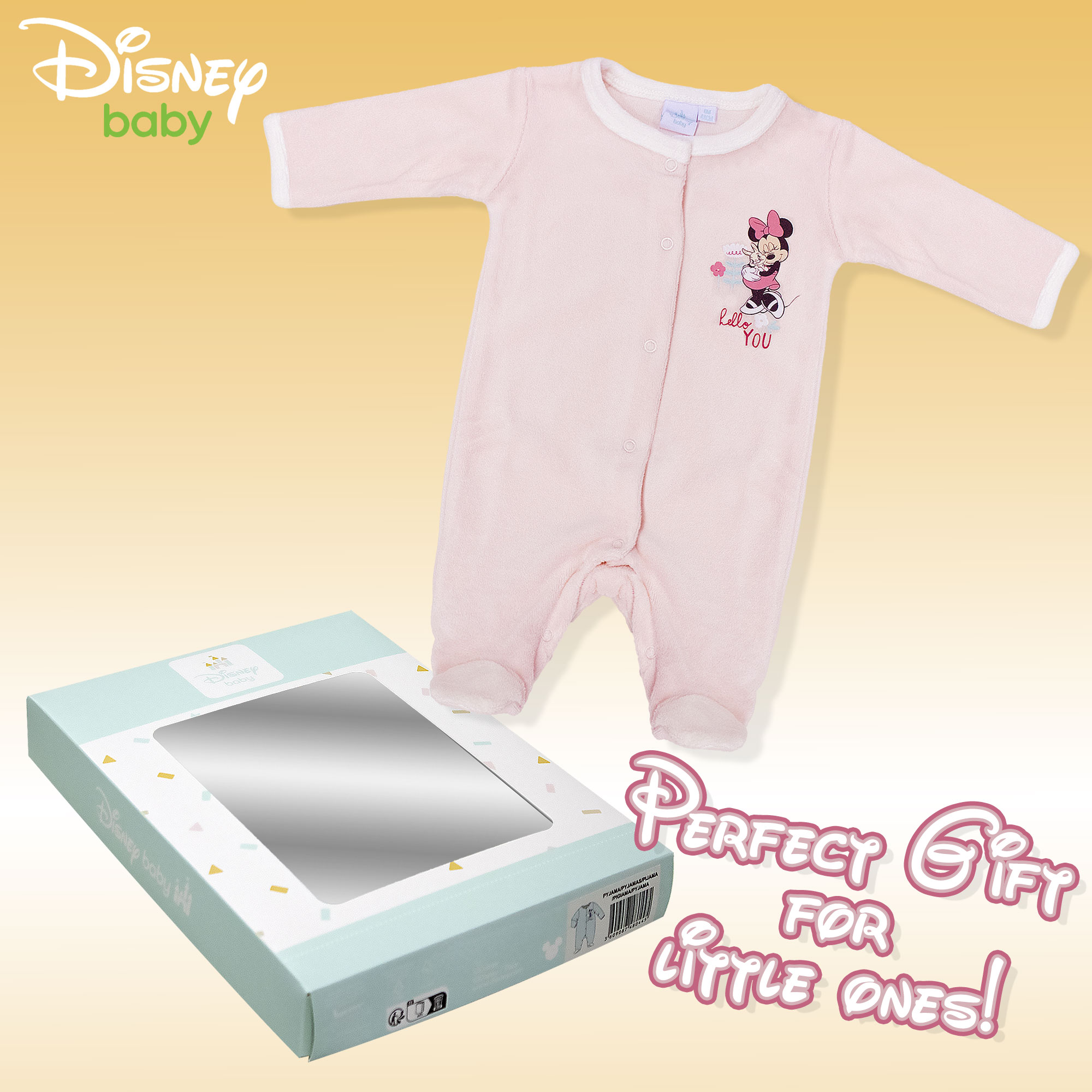 Pigiama neonato Disney Minnie Mouse tutina bambina in ciniglia per bimba 7017 - Picture 11 of 13