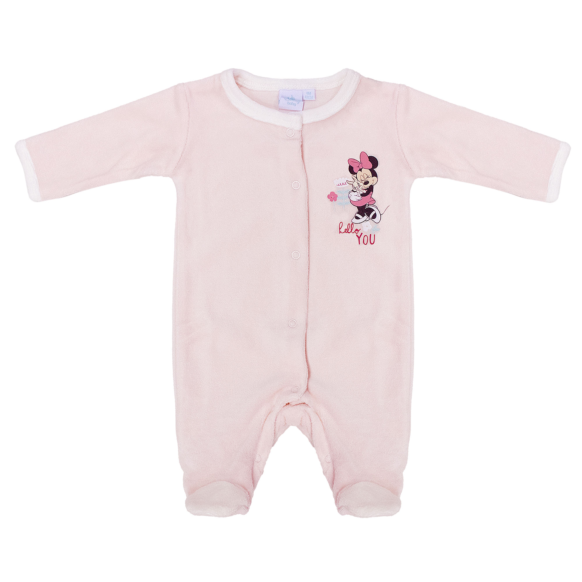 Pigiama neonato Disney Minnie Mouse tutina bambina in ciniglia per bimba 7017 - Picture 8 of 13