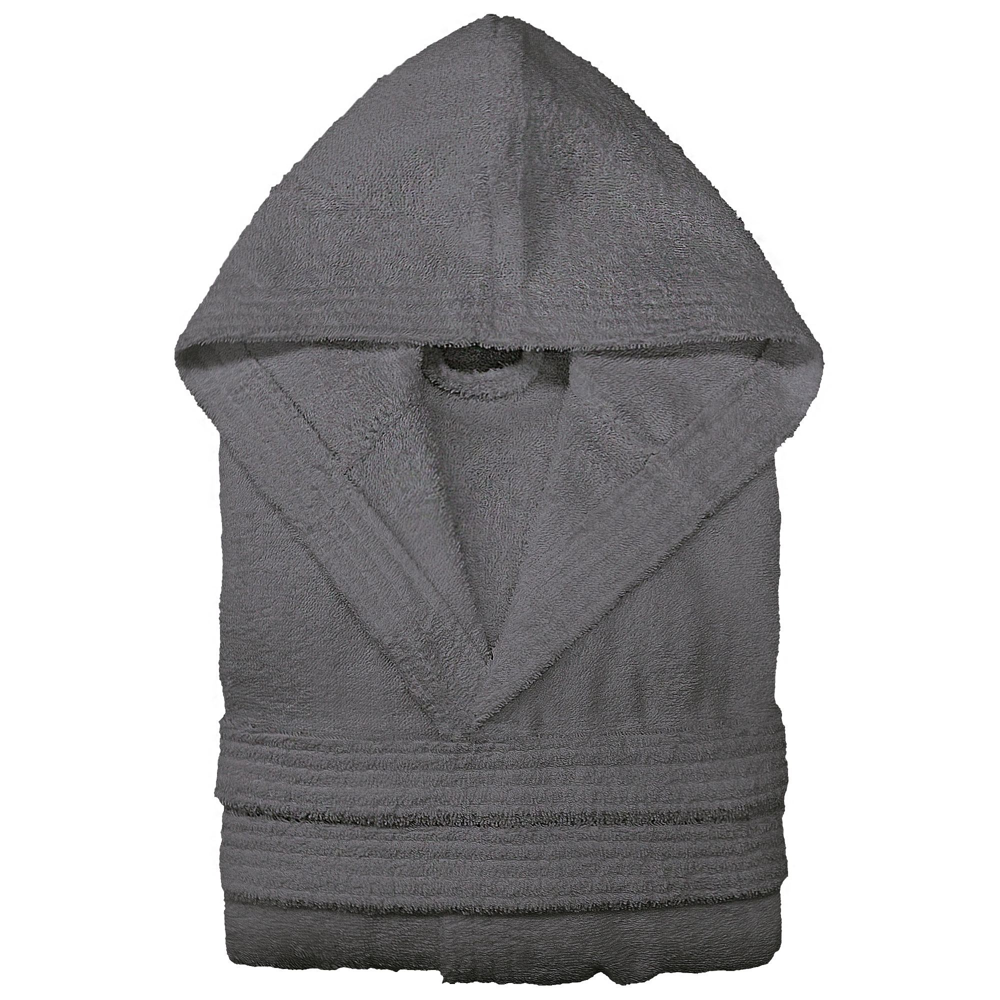 Accappatoio in spugna di cotone con cappuccio unisex uomo donna adulto 7042 - Imagen 27 de 51