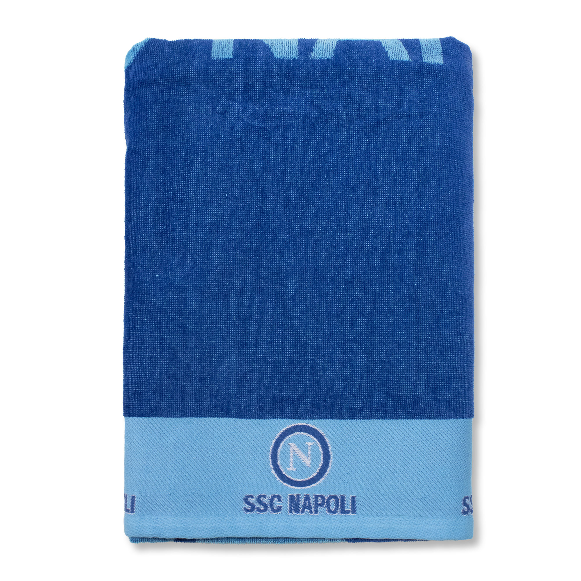 Toalla de playa SSC Napoli de rizo de algodón 90x170cm Producto oficial 7119 - Imagen 11 de 25