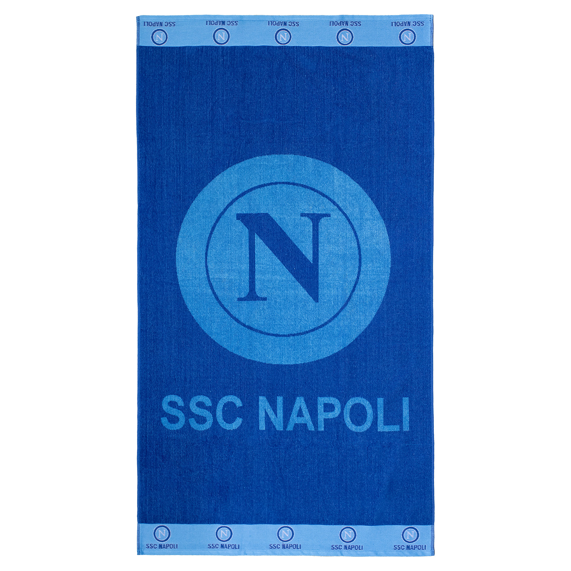 Toalla de playa SSC Napoli de rizo de algodón 90x170cm Producto oficial 7119 - Imagen 8 de 25