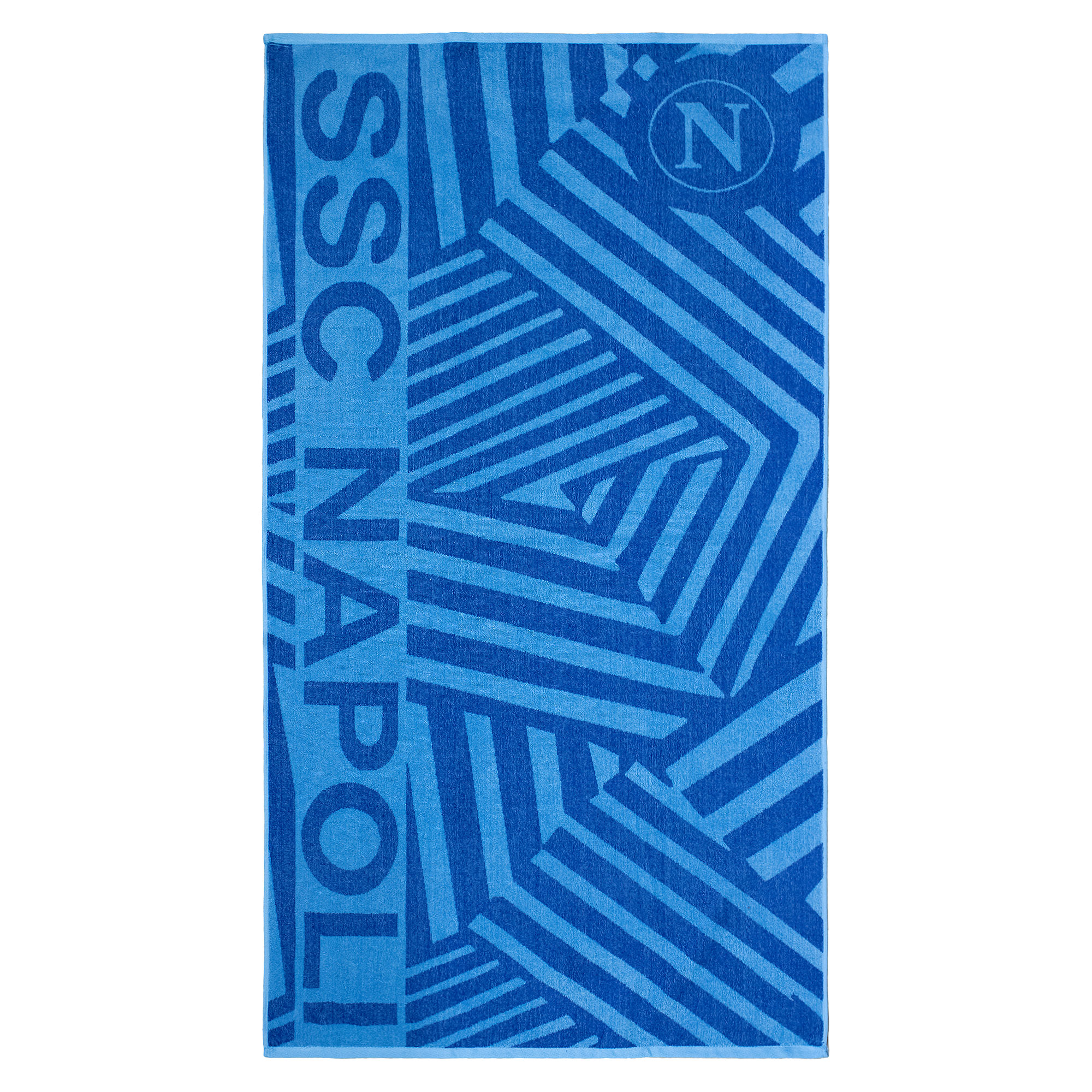 Toalla de playa SSC Napoli de rizo de algodón 90x170cm Producto oficial 7119 - Imagen 14 de 25