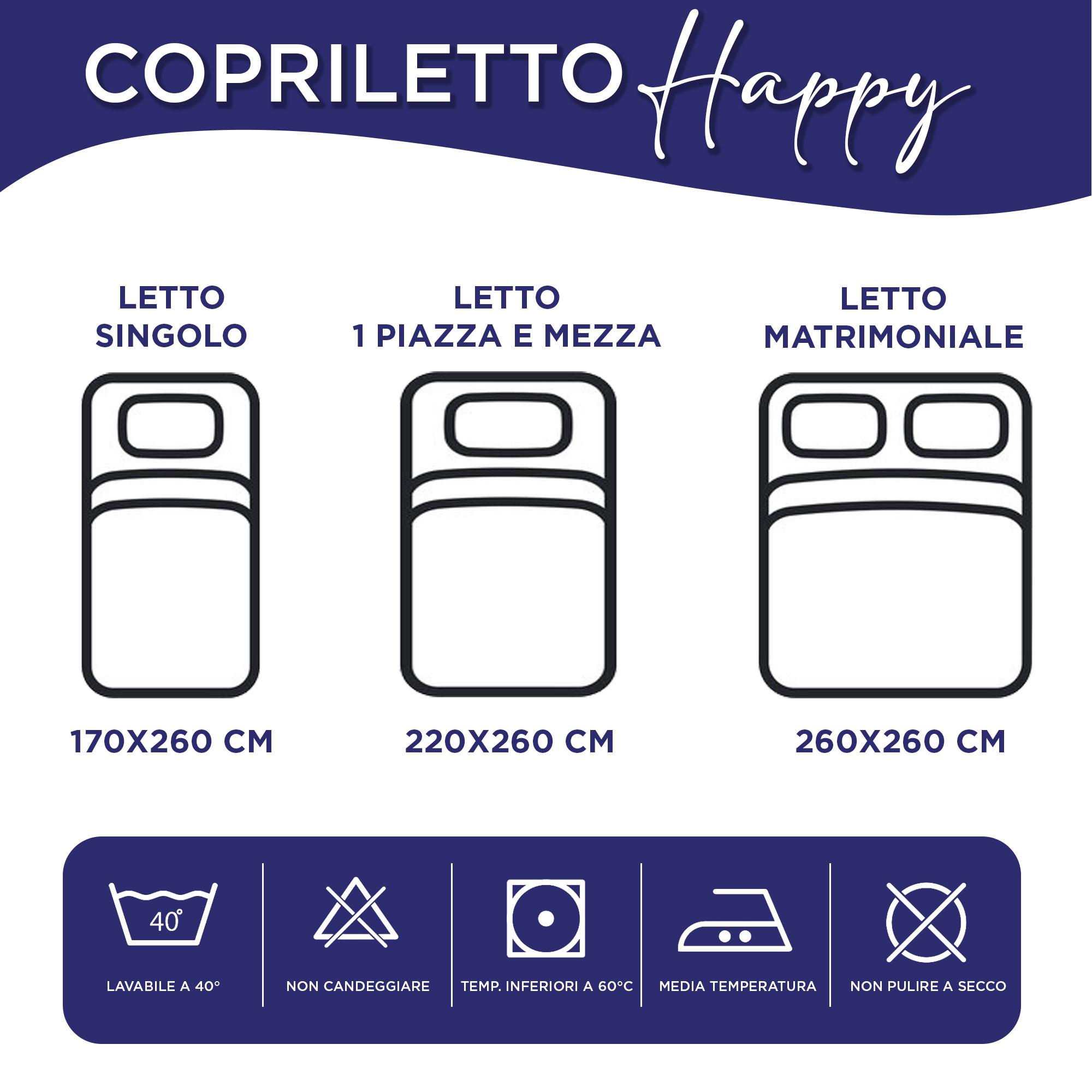 Copriletto in cotone piquet leggero primaverile estivo varie misure 7129 - Imagen 12 de 37
