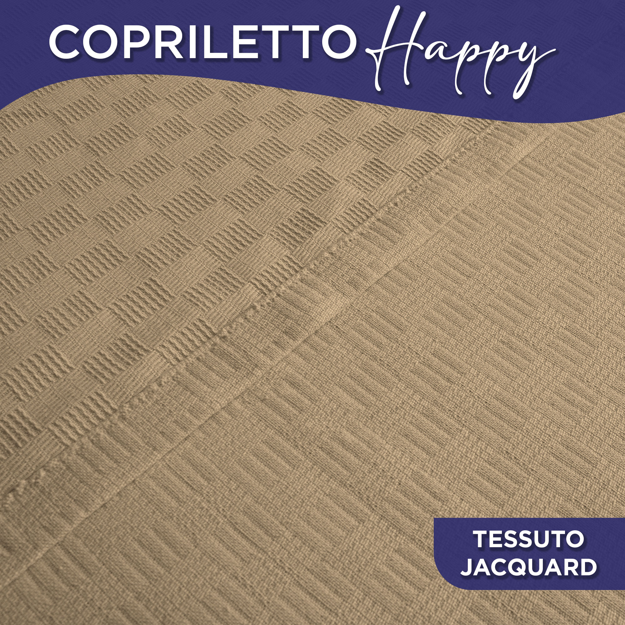 Copriletto in cotone piquet leggero primaverile estivo varie misure 7129 - Imagen 33 de 37