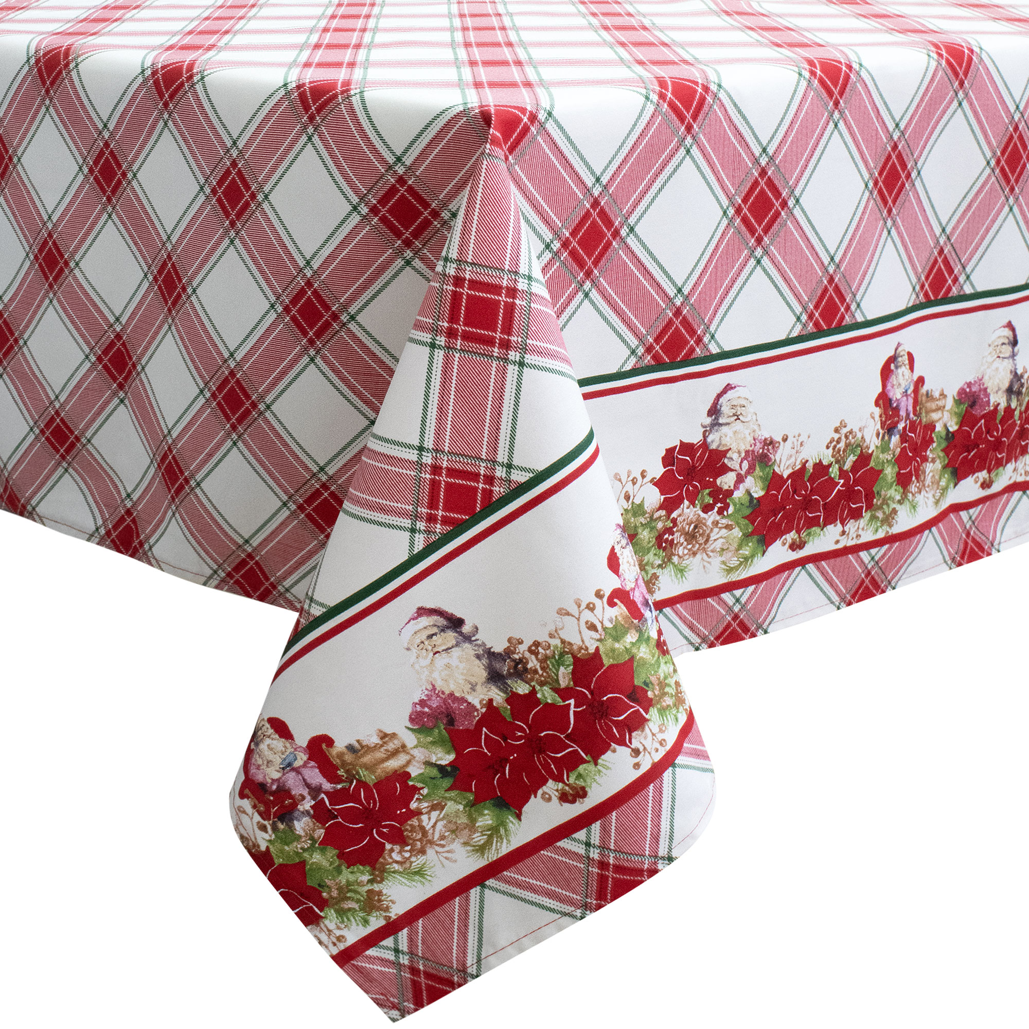 Tovaglia Natalizia in Rasatello Made in Italy Decoro Natale varie misure 7132 - Foto 9 di 25